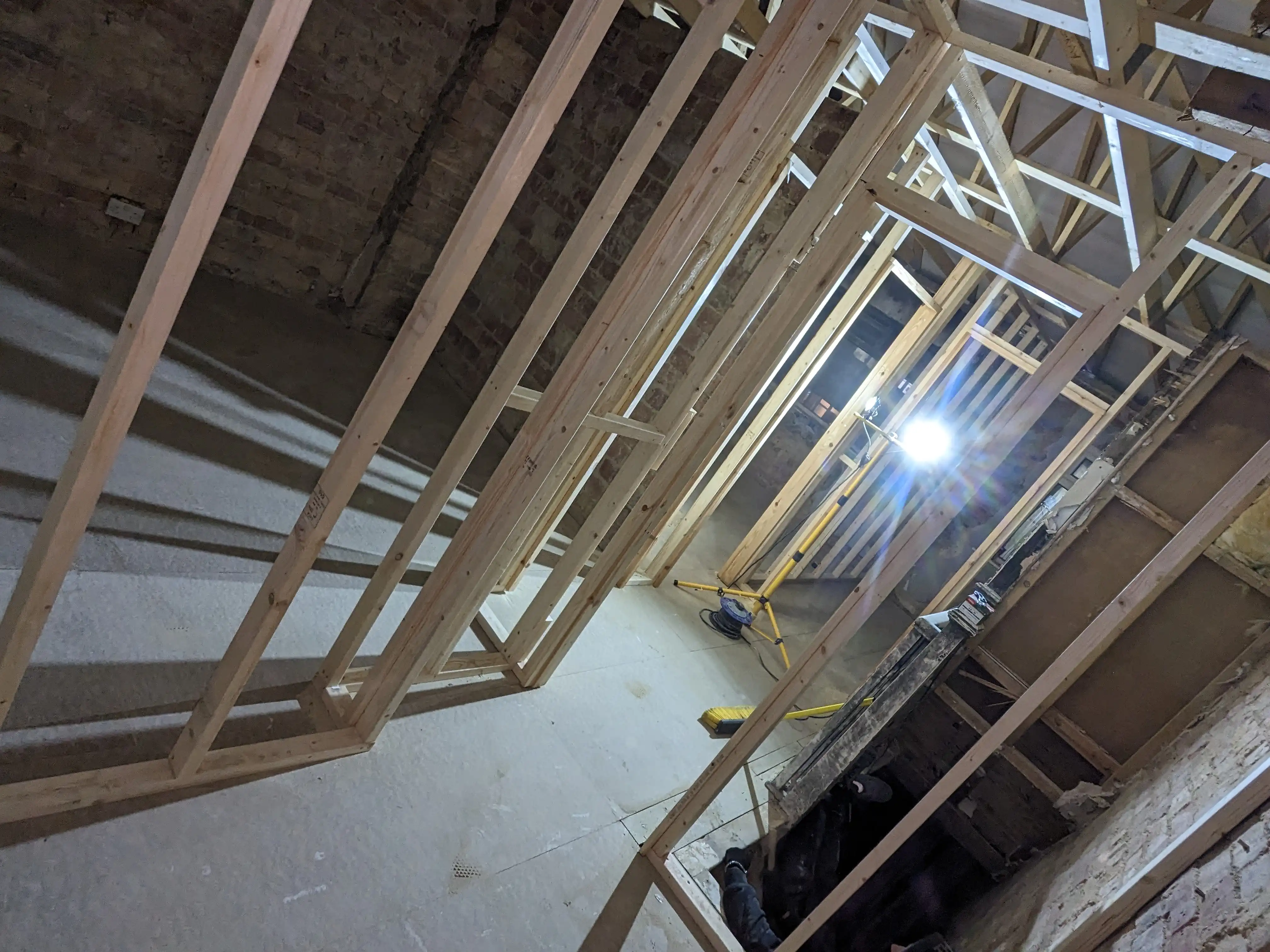 Examples of our company using joinery techniques to construct house extensions, bespoke furniture, wardrobes and media walls.