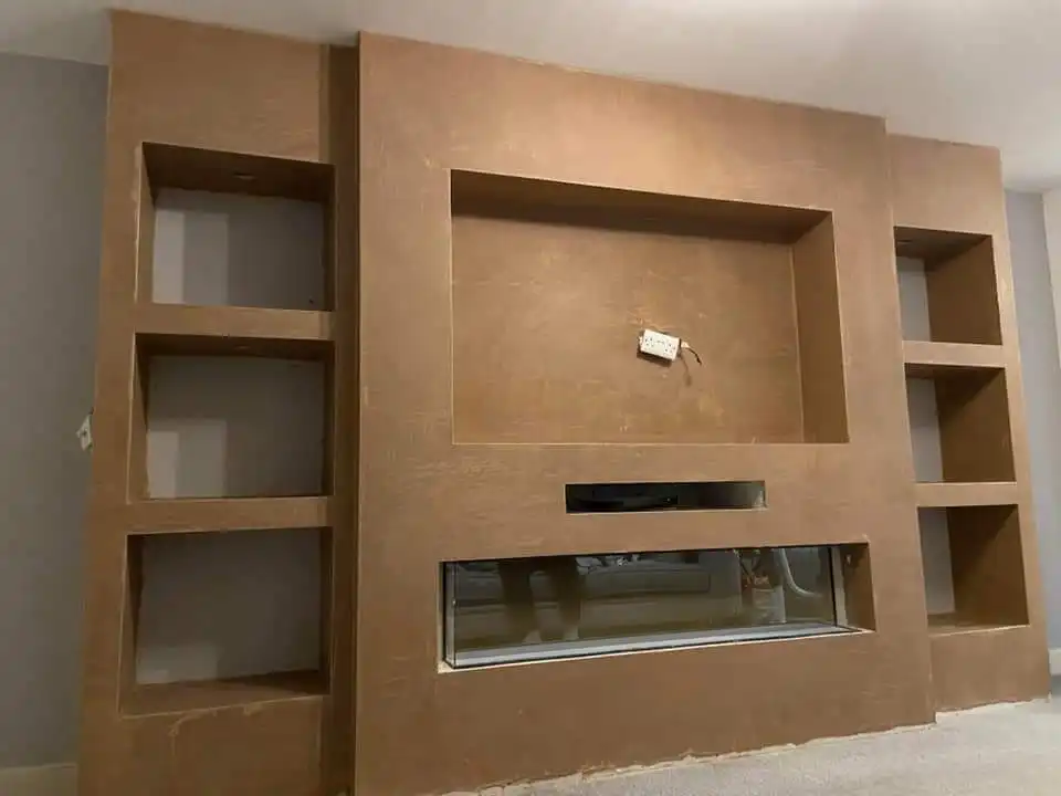 Examples of our company using joinery techniques to construct house extensions, bespoke furniture, wardrobes and media walls.