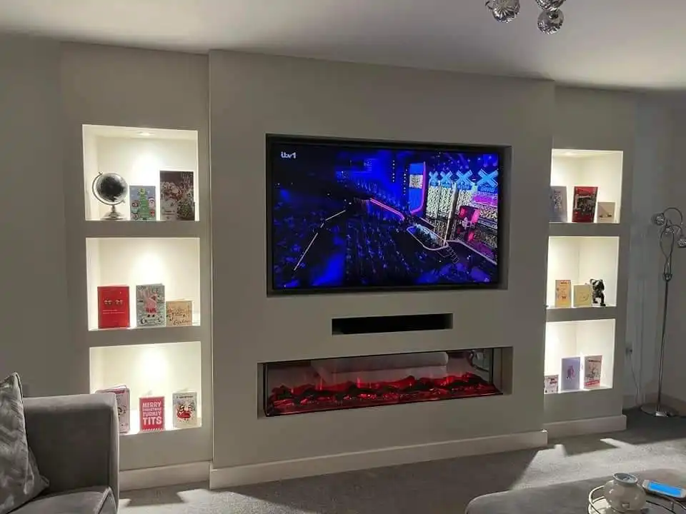 Examples of our company using joinery techniques to construct house extensions, bespoke furniture, wardrobes and media walls.