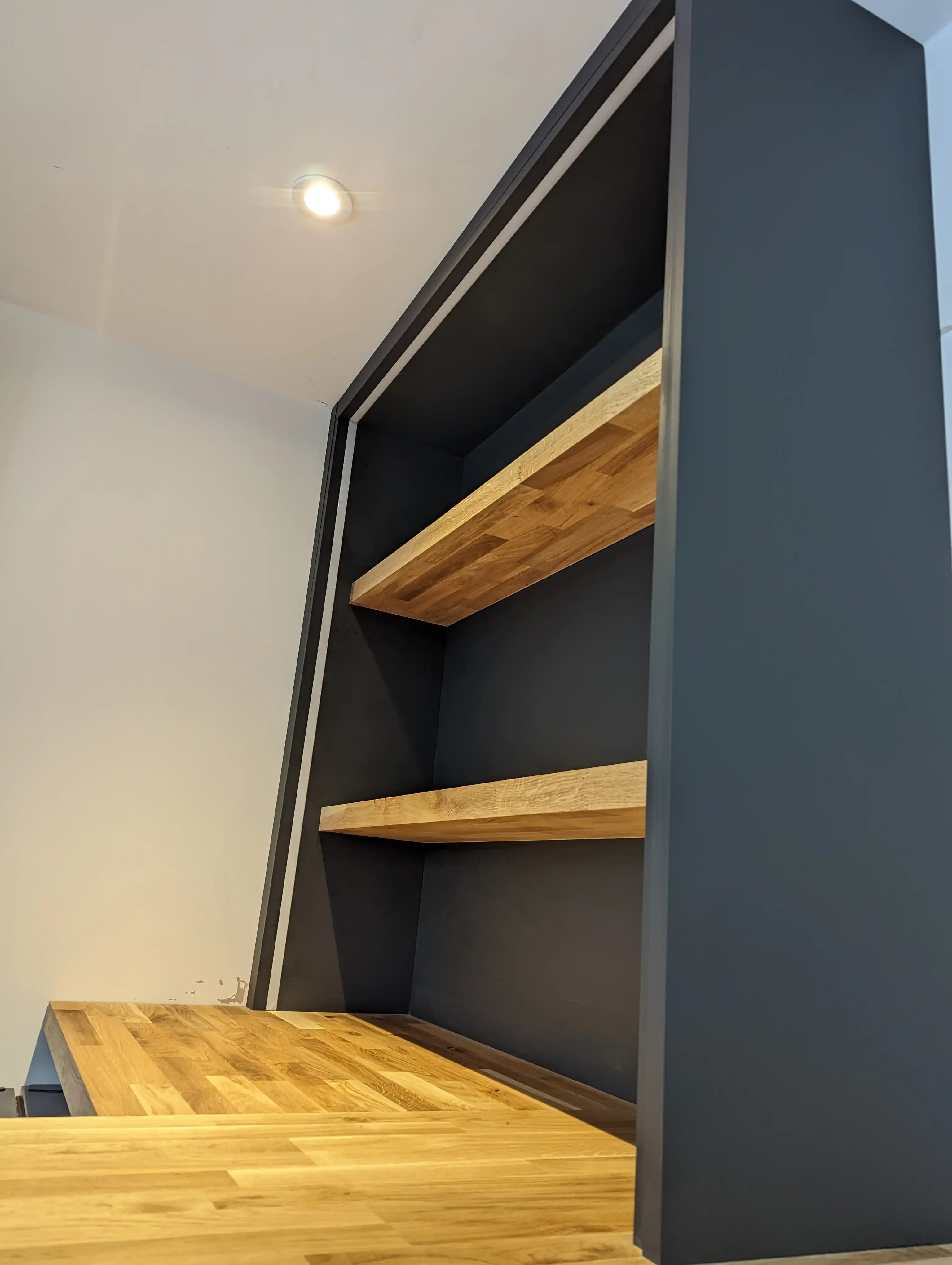 Examples of our company using joinery techniques to construct house extensions, bespoke furniture, wardrobes and media walls.