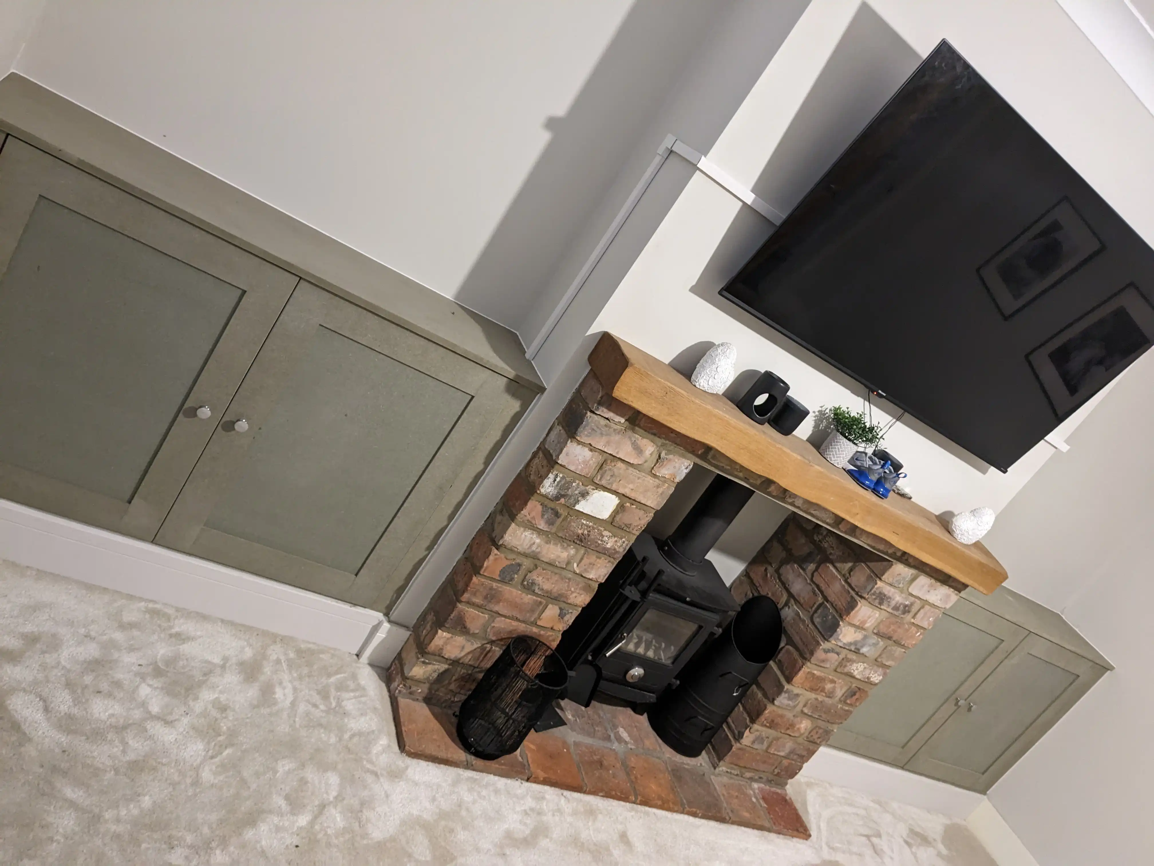 Examples of our company using joinery techniques to construct house extensions, bespoke furniture, wardrobes and media walls.